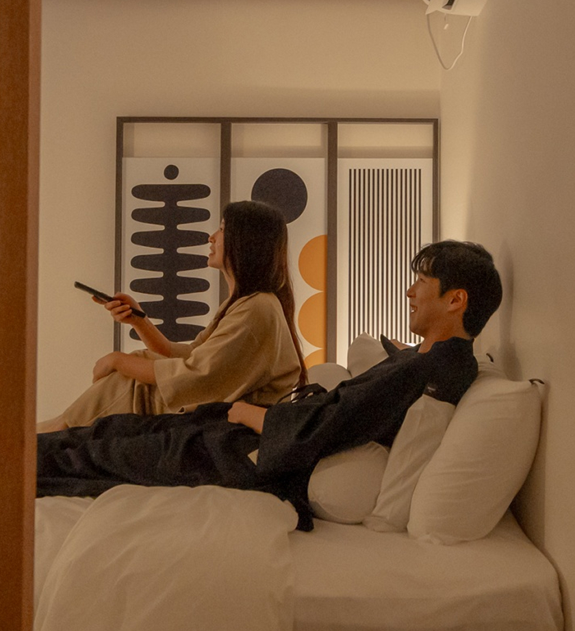 차별화된 호텔 브랜드 공간
